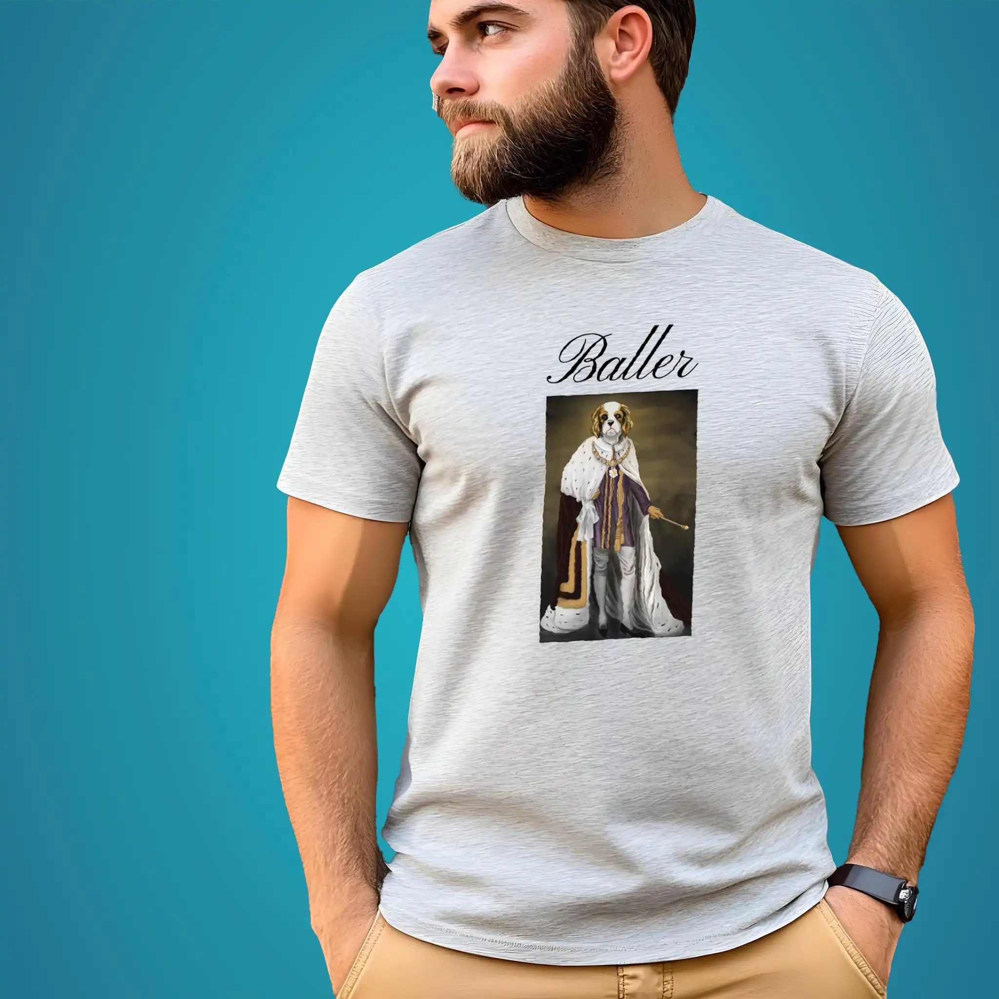 

Dog Baller T Shirt Express Delivery available