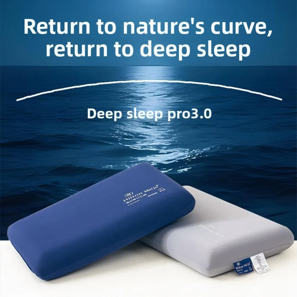 

Deep Relief Slow Rebound Memory Foam Pillow Core for Neck and Shoulder Support Ideal for Home Office Gift Use Single Piece