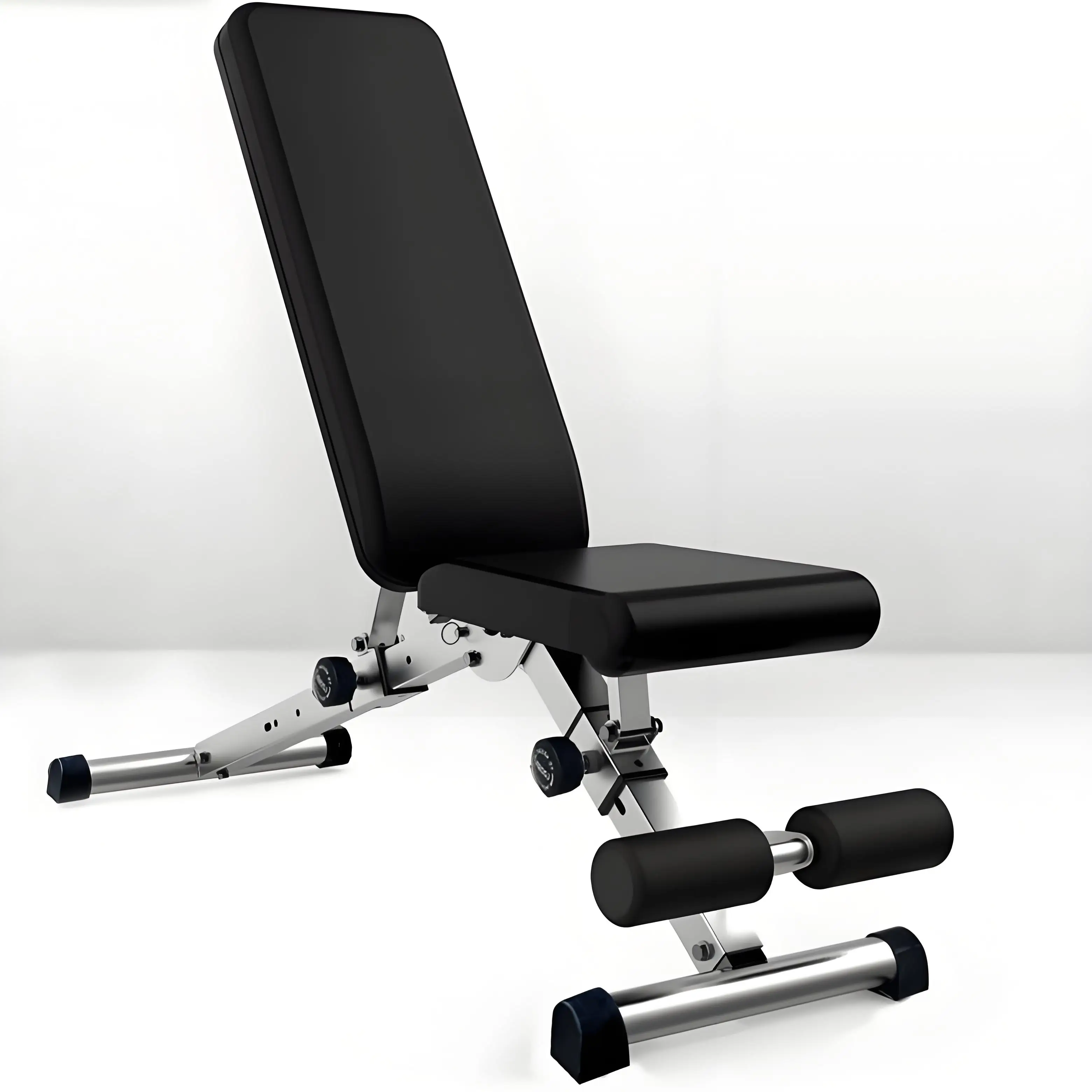 أحدث دمبل للياقة البدنية متعدد الأغراض قابل للطي لعام 2025، مقعد دمبل داخلي لتدريب العضلات قابل للتعديل - مدمج #2