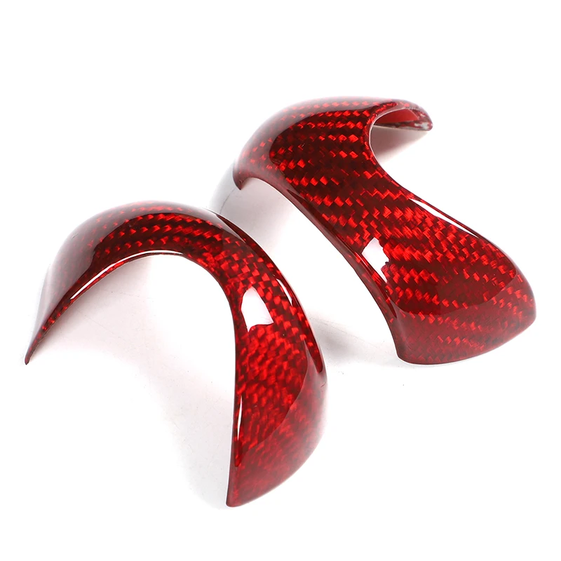 

Real Carbon Fiber For Mercedes Benz Smart 451 Fortwo 2009-15 Car Center Control Head Cover Gear Head Cover Trim Car Accessories