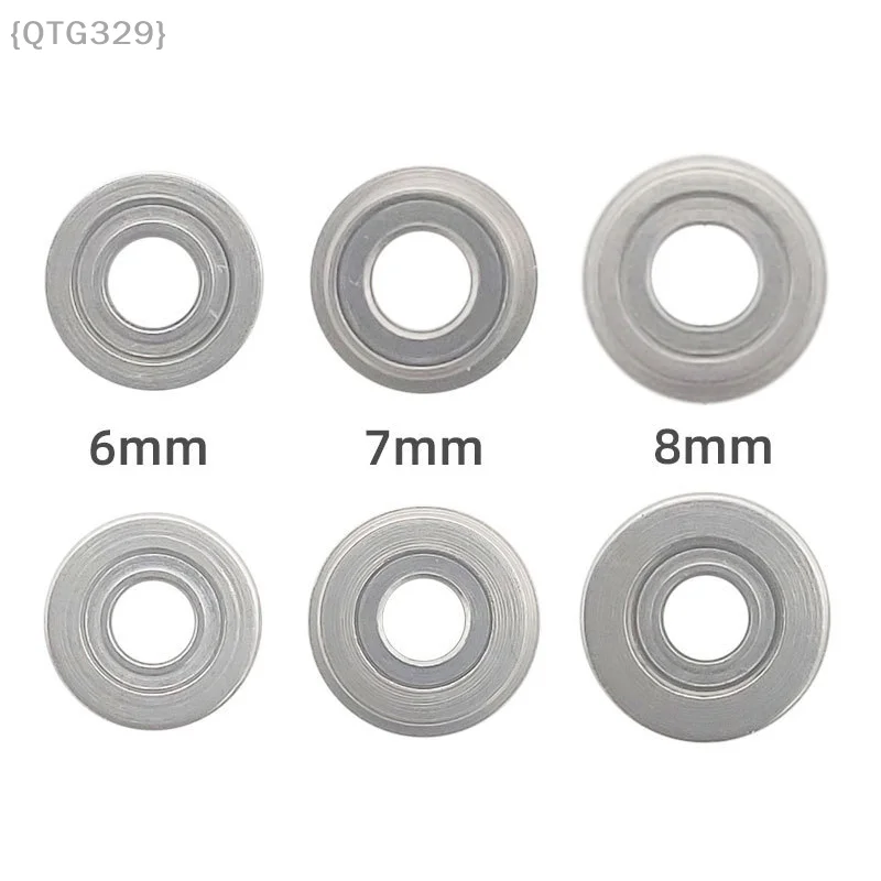 

【No】6 шт. подшипниковые стальные зубчатые прокладки | Прецизионные прокладки для коробки передач 6-8 мм в системах страйкбола и пейнтбола