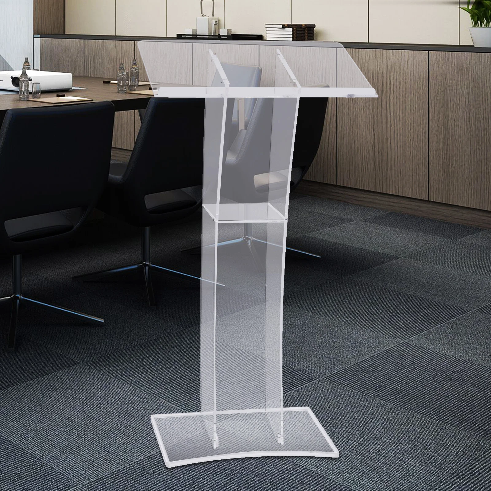 

Acrylic Podium Plexiglass Pulpit School Church Lectern Modern Clear Thick Acrylic Podium Lectern Church Pulpit