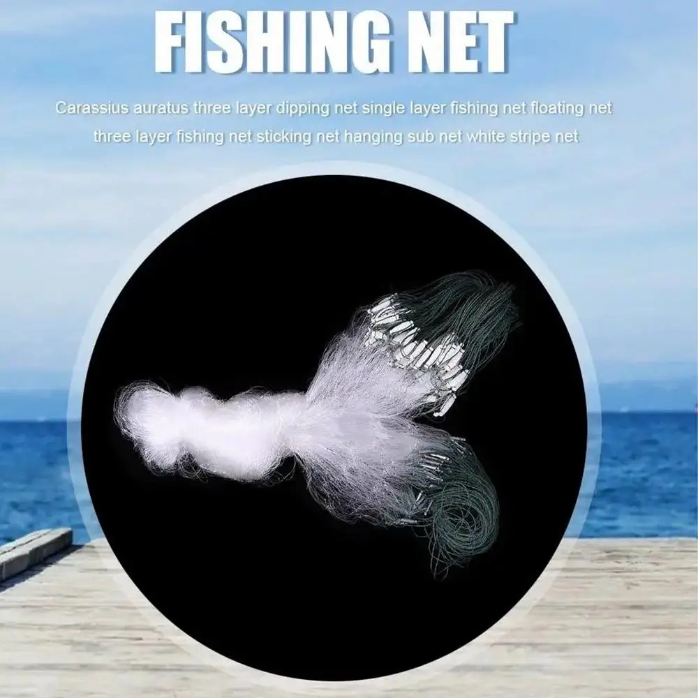 Netz-Fischfalle, tragbare, faltbare Fischernetze, effiziente, multifunktionale Süß- und Salzwasser-Zubehörteile für Anfänger und Erwachsene – Detail 10