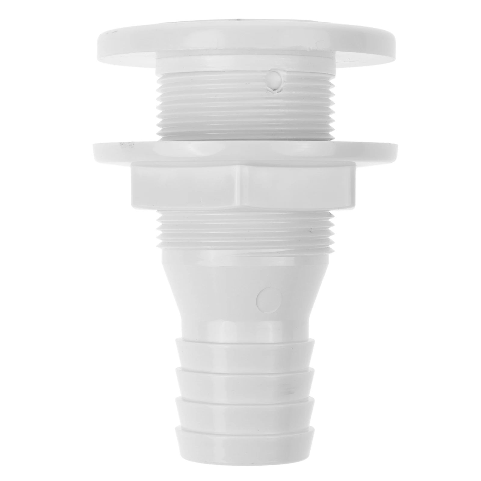 

Drain Valve 1-1/4 Inch ABS Plastic Thru Fitting for Boat Yacht RV Bilge Drainage System Water Outlet Stopper