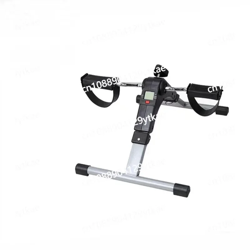 Foldable Mini Fitness Bike with Display Leg Trainer Stepper Under Desk Bicycle for Home Use