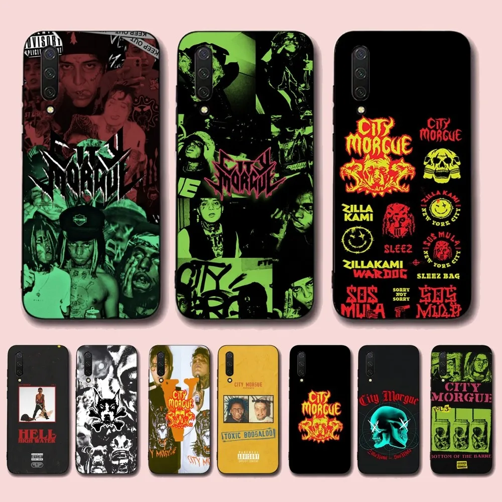 C-City M-Morgue Zillakami Phone Case For Xiaomi Mi 5X 8 9 10 11 12 lite pro 10T PocoX3pro PocoM3 Note 10 pro lite