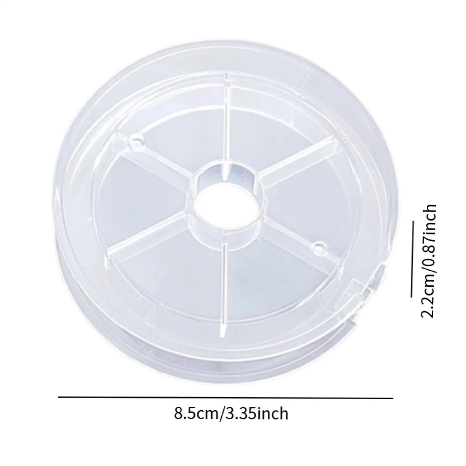 10 قطع خط الصيد سلك رمح بكرة بكرات الصيد سلك اللفاف لتنظيم الخطوط #6