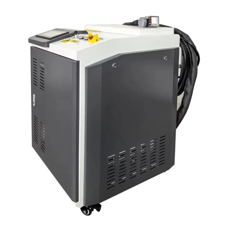 

Лазерная машина для удаления ржавчины 500 Вт, импульсный волоконный лазерный очиститель для промышленной очистки металла, лазерная чистящая машина, сертифицированная CE