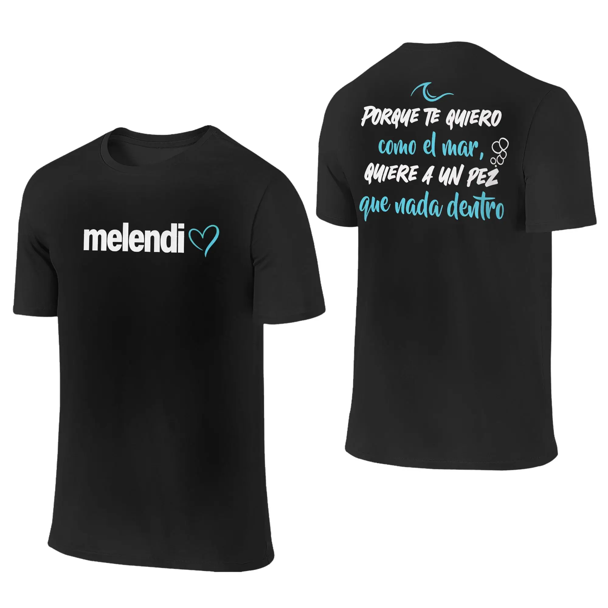 Rapper Melendi Tour Men T Shirts  Novelty Tees Short Sleeve Crew Neck T-Shirts Cotton Plus Size Clothes