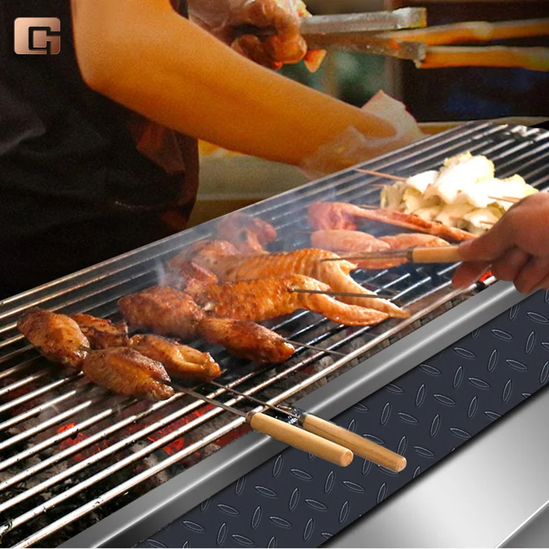 Factory outlet Household Folding Family gas bbq grill outdoor stainless steel  bbq grill stove Charcoal Barbecue Grill