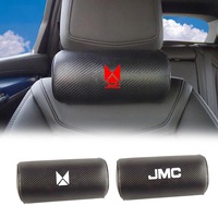 Car Styling Carbon Fiber Car Seat Headrest Cushion Neck Pillow For JMC Pickup GRAND AVENUE Vigus Plus Vigus Work Vigus Pro 4X4