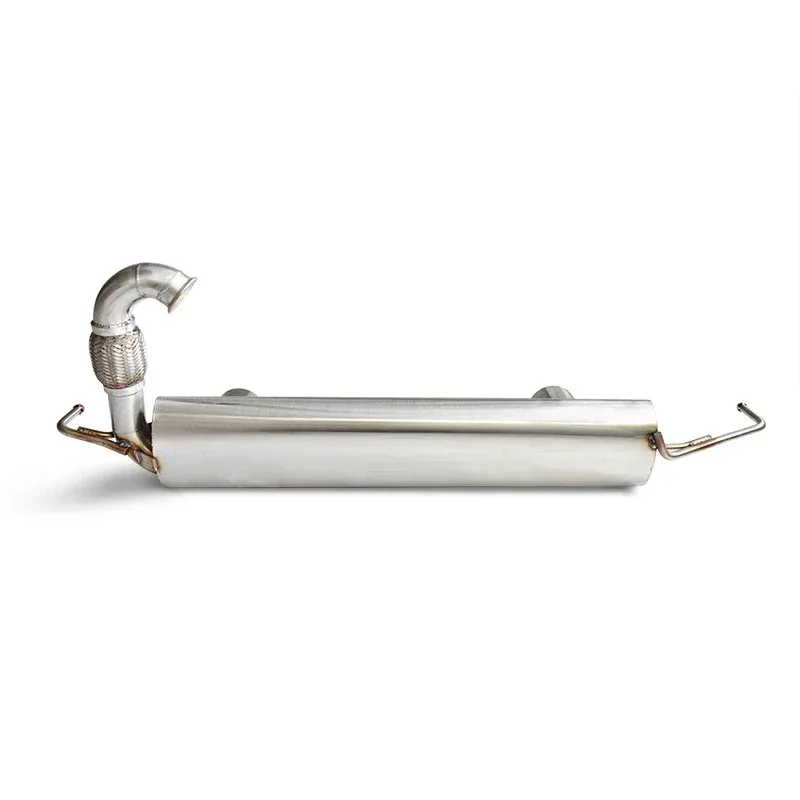 Sports Car Sound Stainless Steel exhaust tube for Mercedes Benz Smart W453 1.0/0.9T Dual-outlet tip exhaust