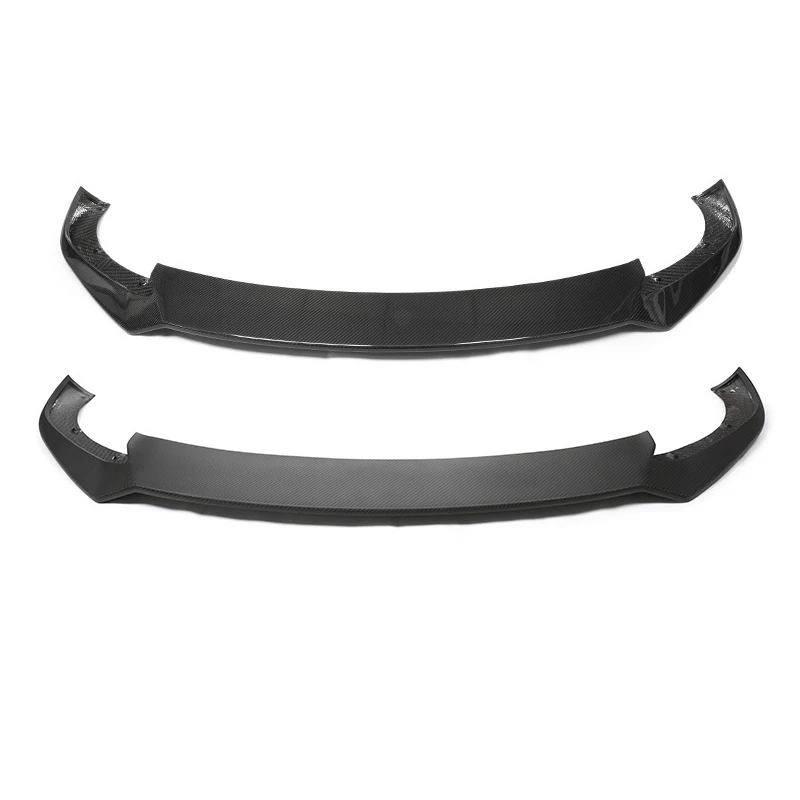 

Suitable for Tesla Model S 2021 2022 2023 2024 Dry Carbon Fiber Front Lip Splitter