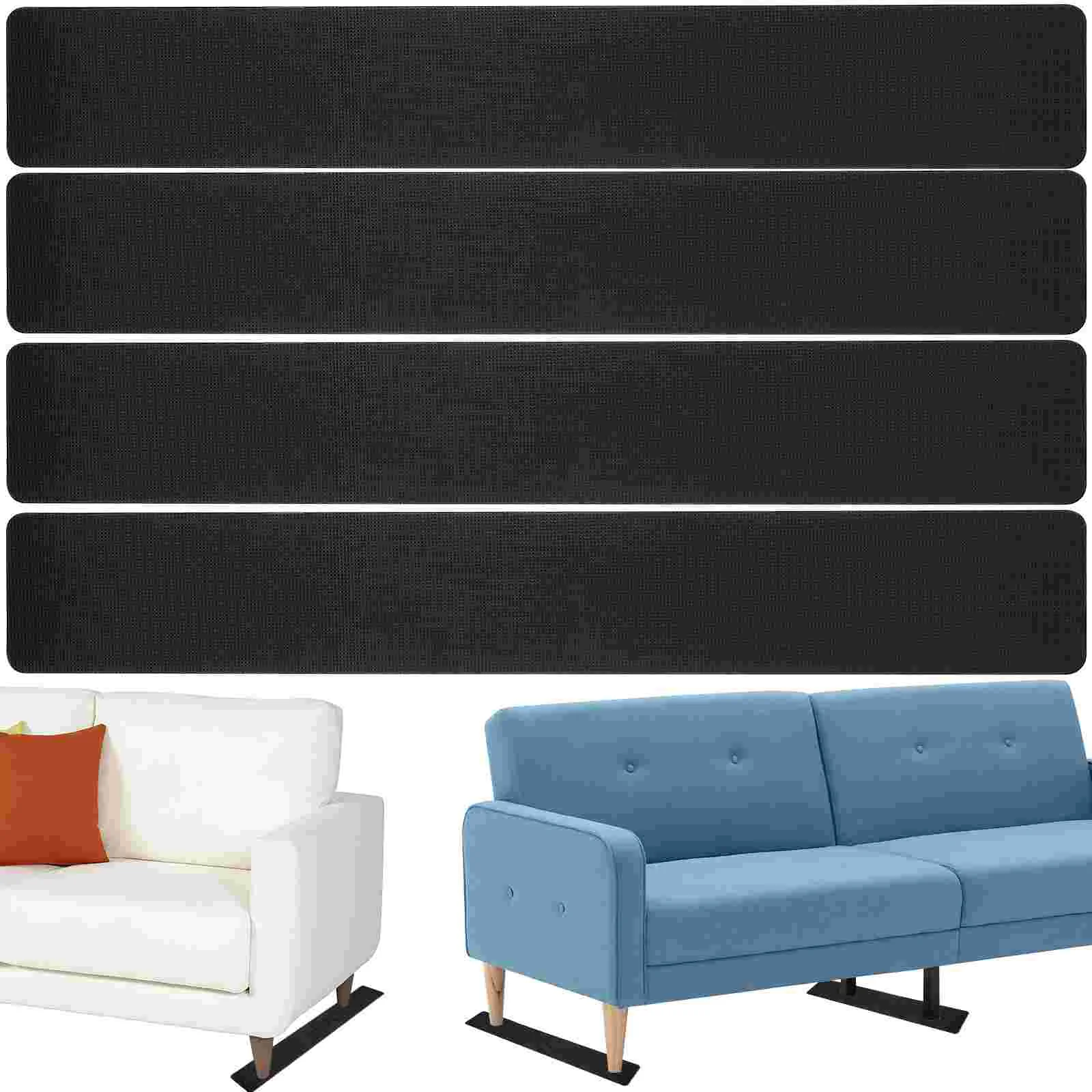 4 Pcs Non-slip Mat Furniture Stoppers Rubber Anti Pad Pads Skid for Hardwood Floors