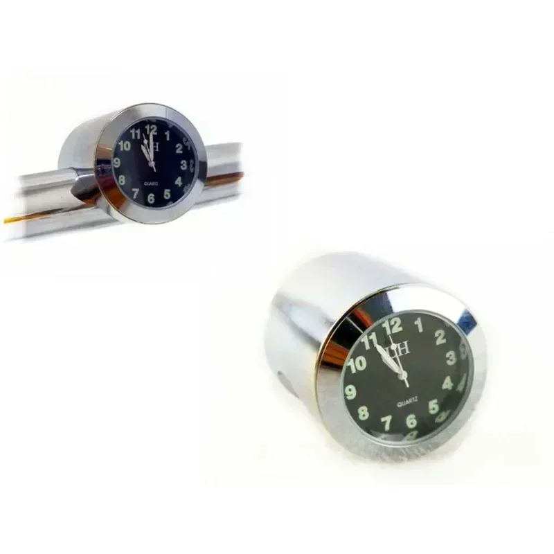 

7/8" - 1'' Top Mount Handlebar Clock for Harley Honda Kawasaki Suzuki Yamaha GN