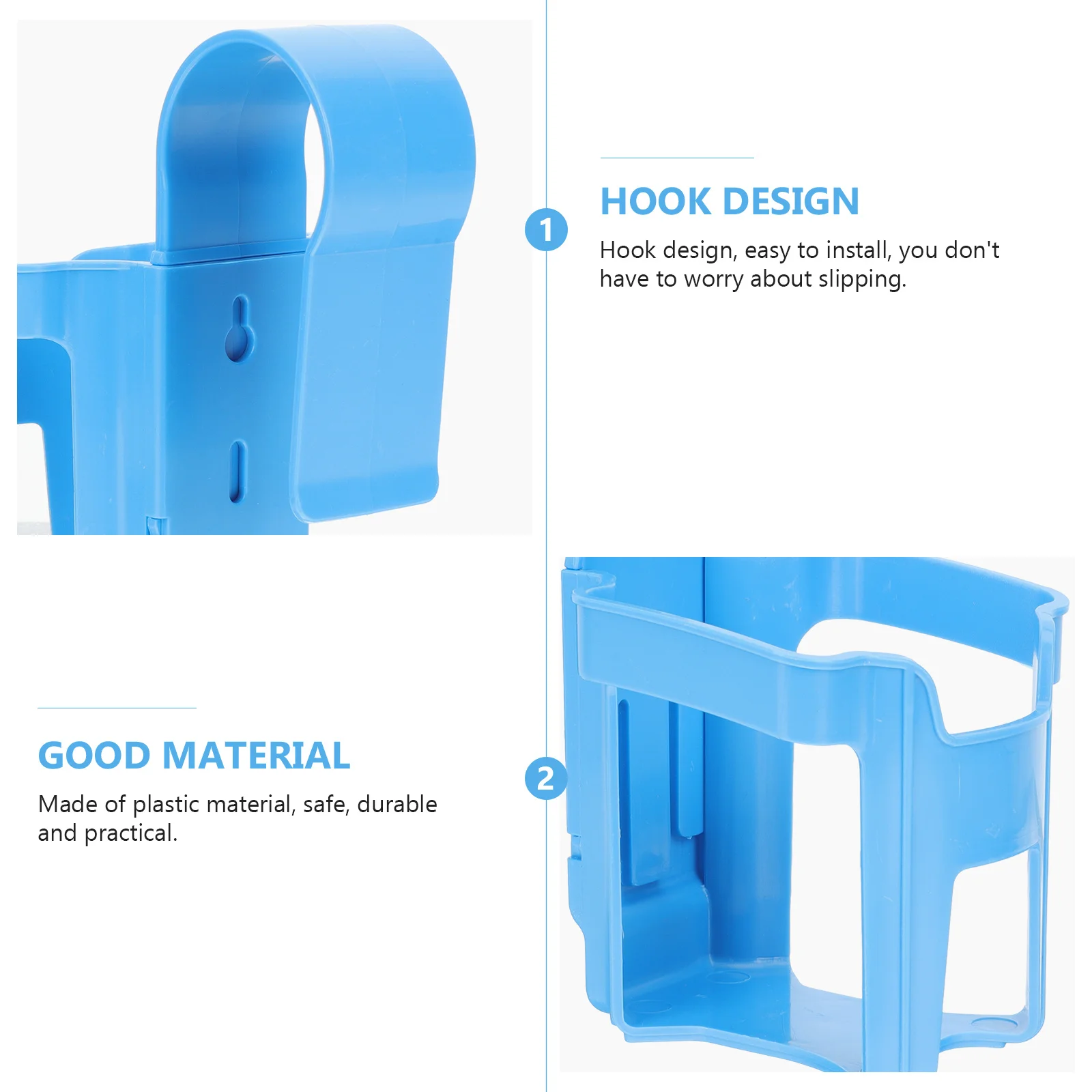 Inflatable Pool Drinks Holder Hook Cup Holders Side Bottle for above Ground Pools