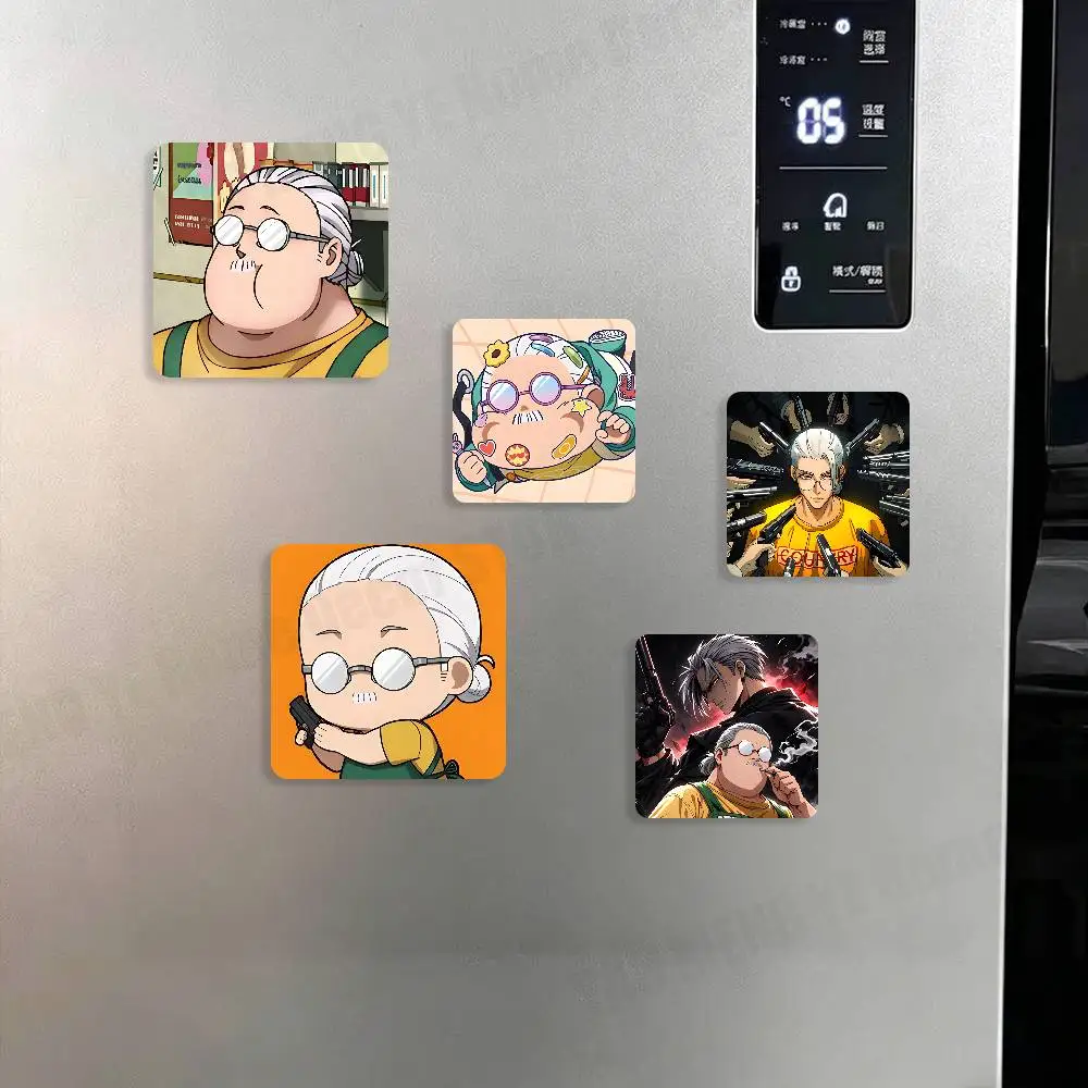 

S-Sakamoto D-Days Anime Magnet Refrigerator Fridge Sticker for Home Decor DIY Wall Decor