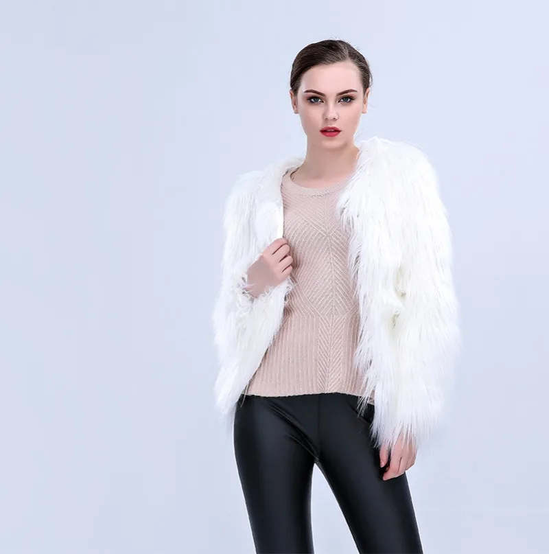 Jaqueta LED Soft Faux Fur para Mulheres, Alta Qualidade, Tendência da Moda, Casaco Colorido Light Up, Festa Festival, Trajes Cosplay, Casacos