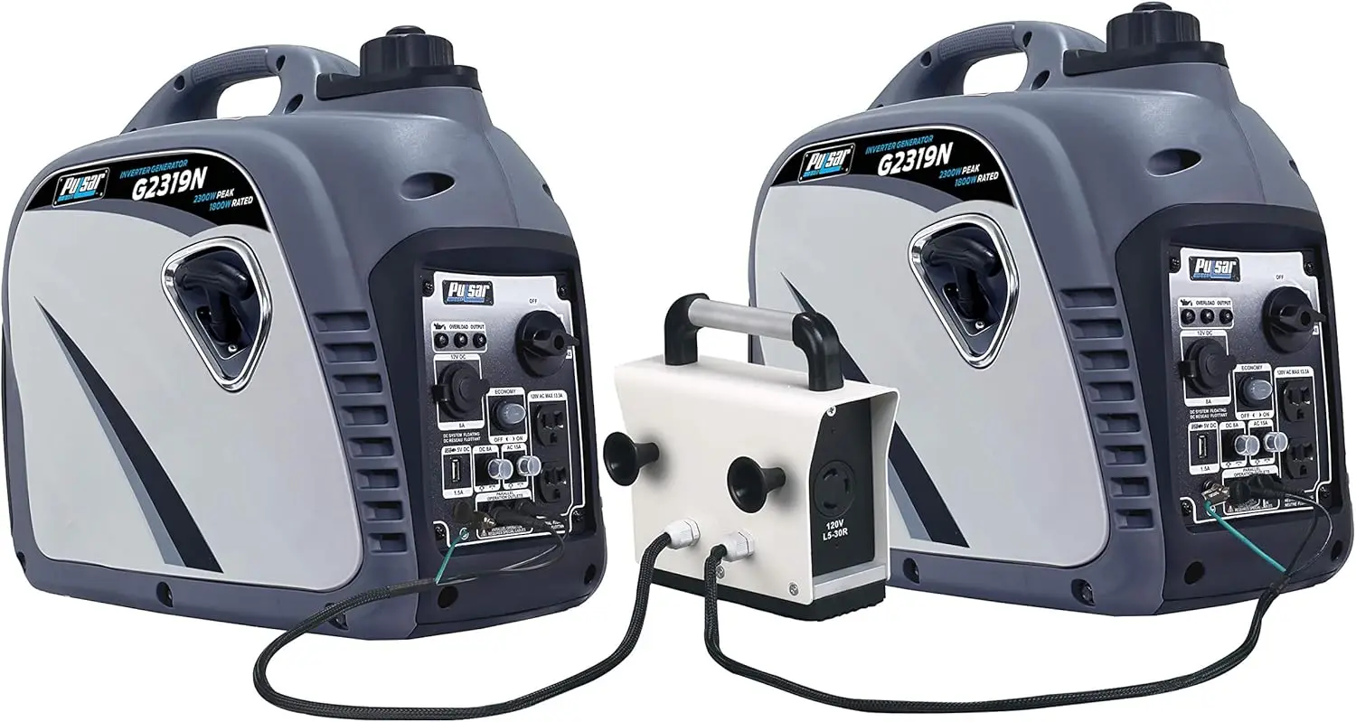 Portable Gas-Powered Quiet Inverter Generator With USB Outlet & Parallel Capability, Carb Compliant, G2319N