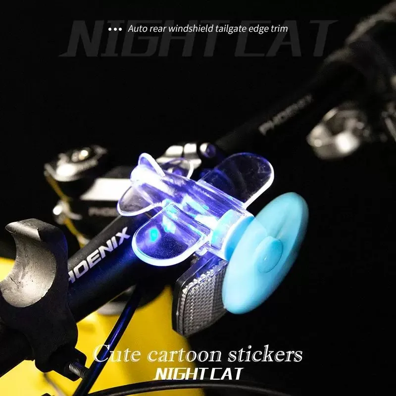 AliExpress Electric Rotating LED Color Lights for Car Wind-powered Aircraft Decoration Bicycle & Motorcycle Fun Bicycle Accessories