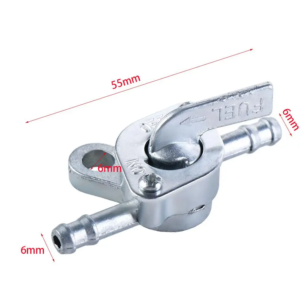 

100cc 110cc 125cc Scooter 6mm On-Off Switch Motorbike Fuel Tank Petcock Fuel Tank Switch Gasoline Valve Gasoline Faucet