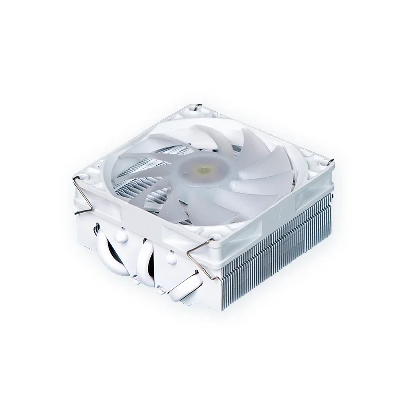 XGS-G53W Pure White Cpu Lower Pressure Radiator 1700 Five Heat Pipe ITX/MATX Small Chassis Non-axp90