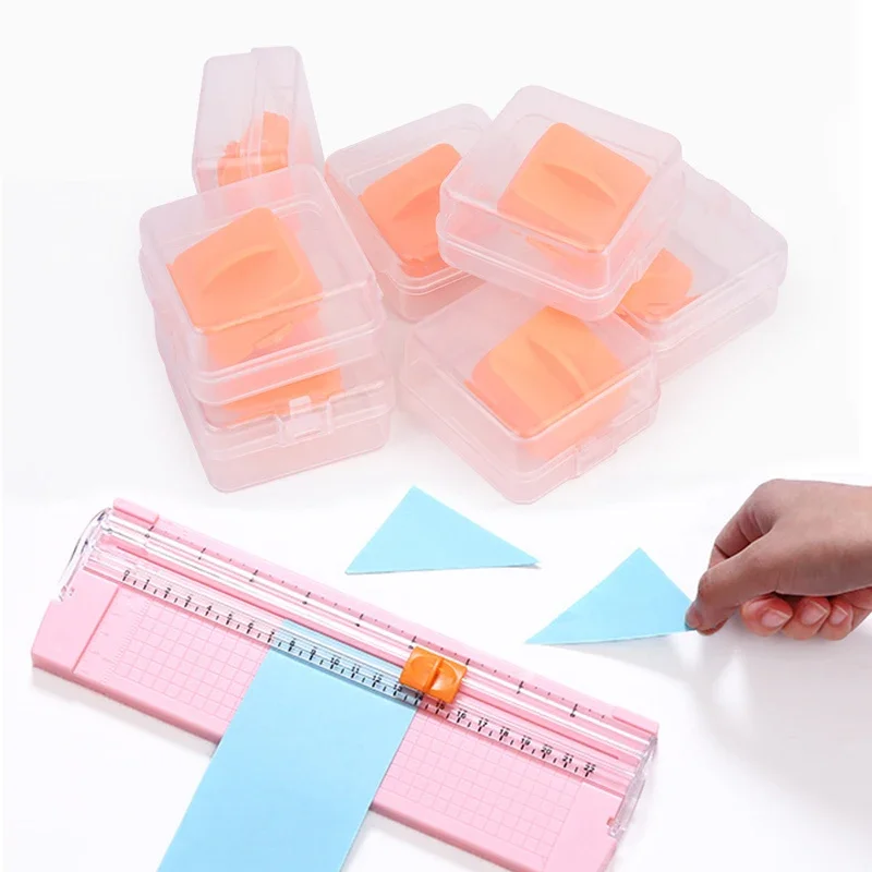 Lâminas De Substituição Para Aparador De Papel, Cabeças De Espada, Suprimentos De Artesanato DIY, Cortador De Papel A4, 2 Pcs, 5Pcs
