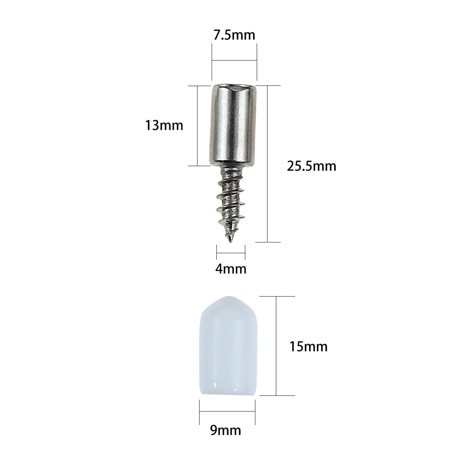 20 шт., саморезы для стеллажа
