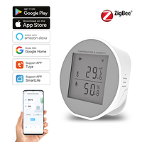 Tuya Smartlife APP Zigbee Temperature&Humidity Monitoring Alarm Sensor