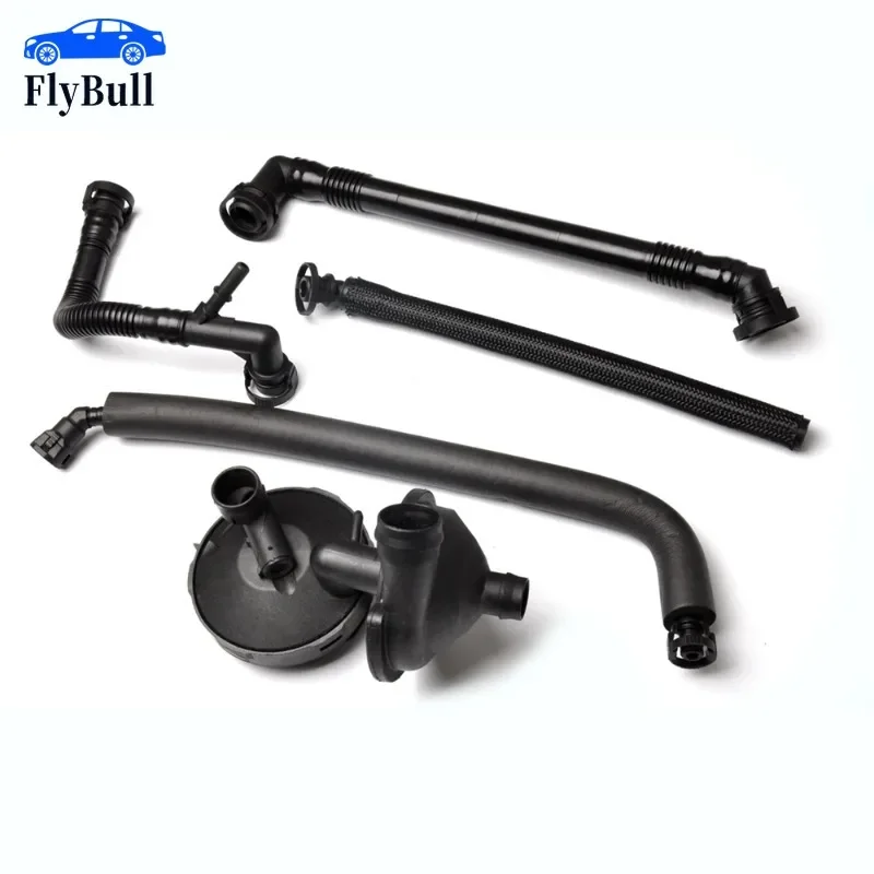 

11617501566 Car PVC Plastic Black Crankcase Vent Valve Water Oil Separator Suitable For BMW E39 E46 E83 M52 320i 325i 520i 525i