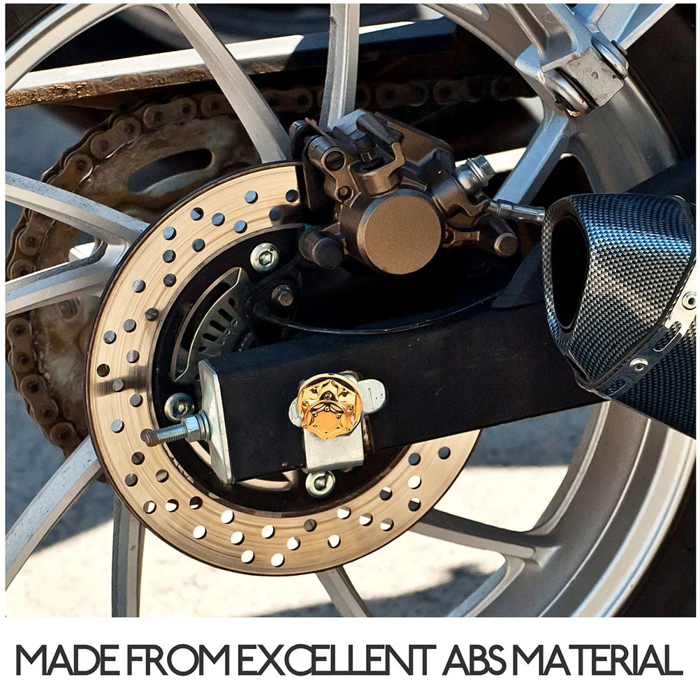 2 jeux de bouchons à vis de moteur de Modification de moto, ABS universel adapté au couvercle d'écrou de moto, couvercles de boulons décoratifs durables