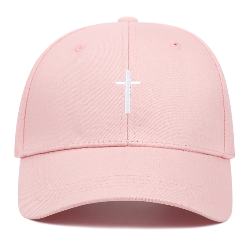 2024 New Cross Pattern Side Letter Embroidery Fashion Men\'s Simple Baseball Hat Casual Retro Outdoor Sunshade Snapback