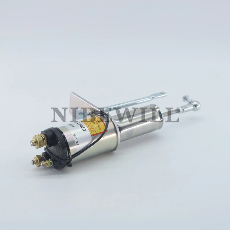 Engine accessories for Cummins 6BT generator shutdown solenoid valve A044F796 12V view 2