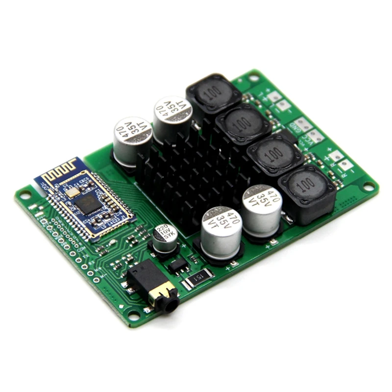 Bluetooth 5.0アンプボード,オーディオ入力サポート,シリアルポート,名前のパスワード変更,2x50w