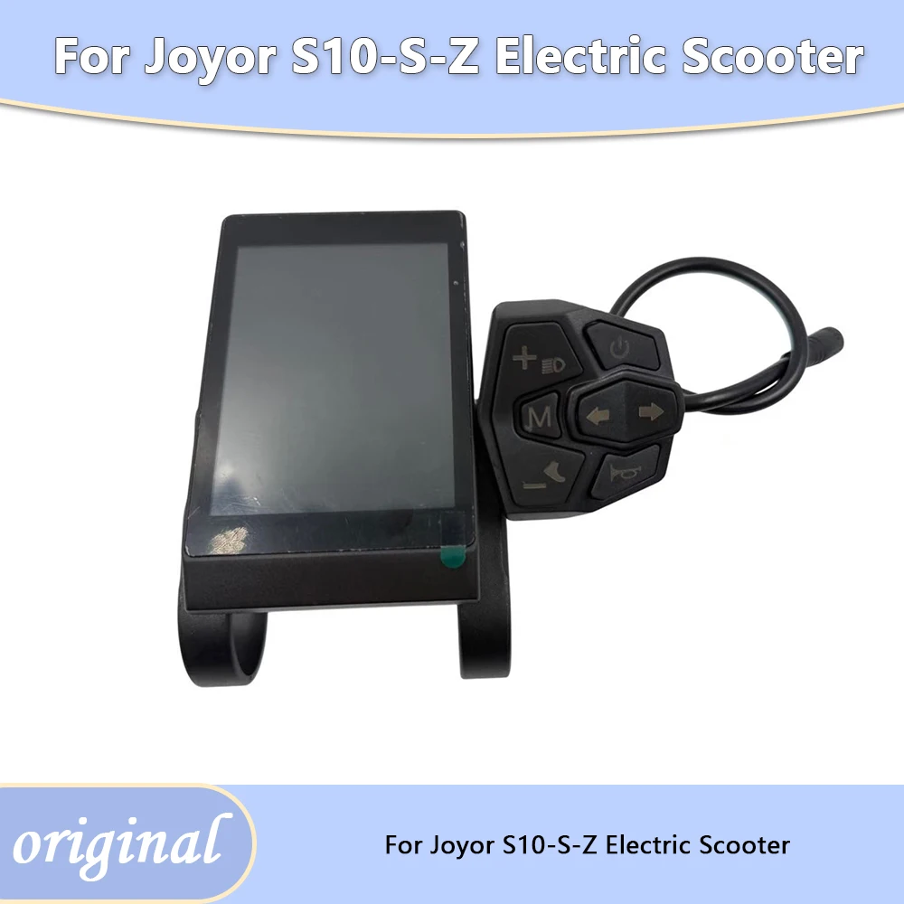 Pantalla de control del panel de instrumentos original para el scooter eléctrico JOYOR S10 S-Z S8 S-Z T10 T6 S8 con señal de giro
