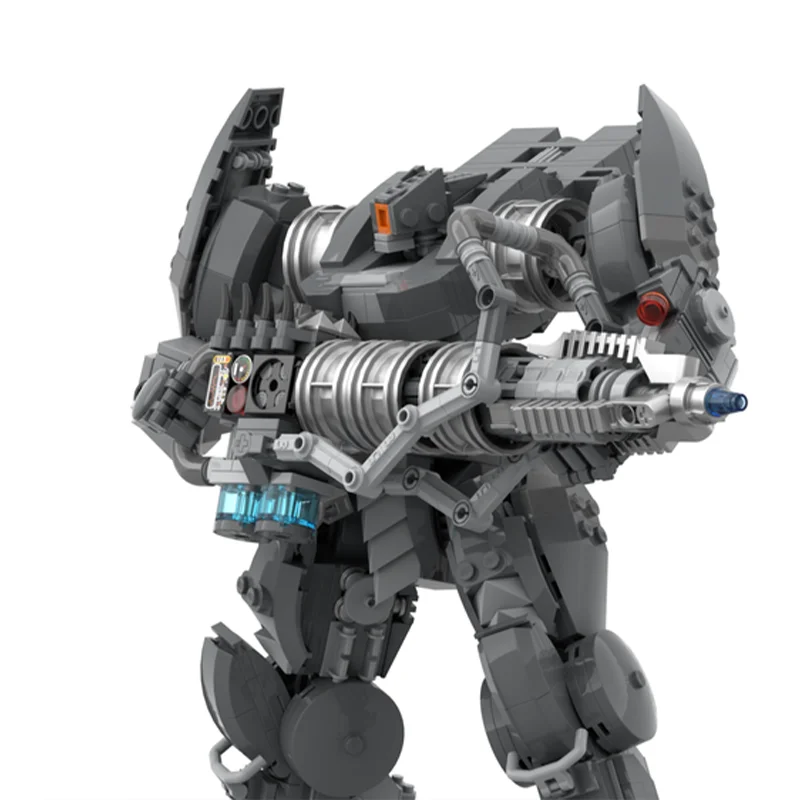 866 elementów MOC Dreadplate Platforma z ciężkimi broniami Model do składania Klocki DIY Prezent na Boże Narodzenie kreatywne zabawki pomysł Edukacja