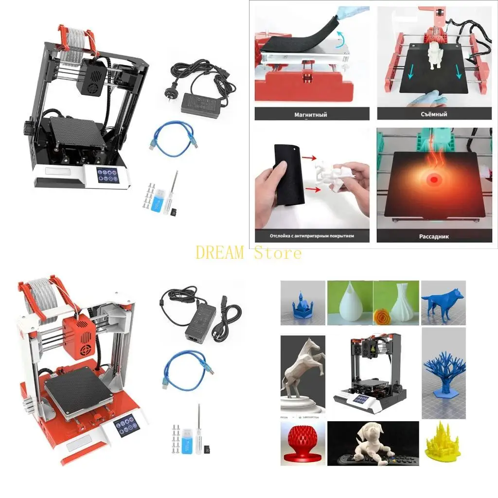 

Desktop 100x100x100mm High Resolution Desktop 3D Printer Easy Maintenance best sale