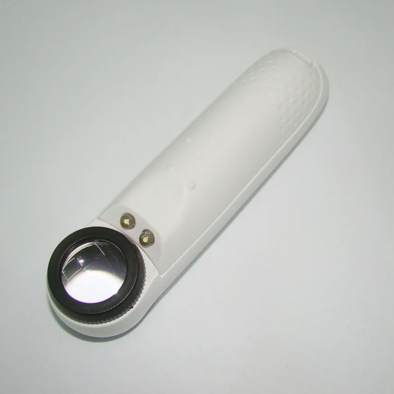 40x 3.5mm LED Light Magnifying Glass Loupe Handheld Microscope Magnifier Illuminated lamp For Circuit Boards Hallmarks Jewelry