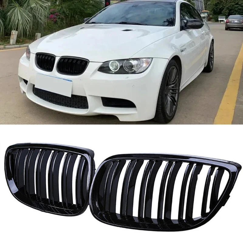 Pulleco Car Front Bumper Kidney Grill Grille Racing Grilles For BMW E92 E93 M3  325xi 320i 325i 325i 328i 330i 335i 2006-2009