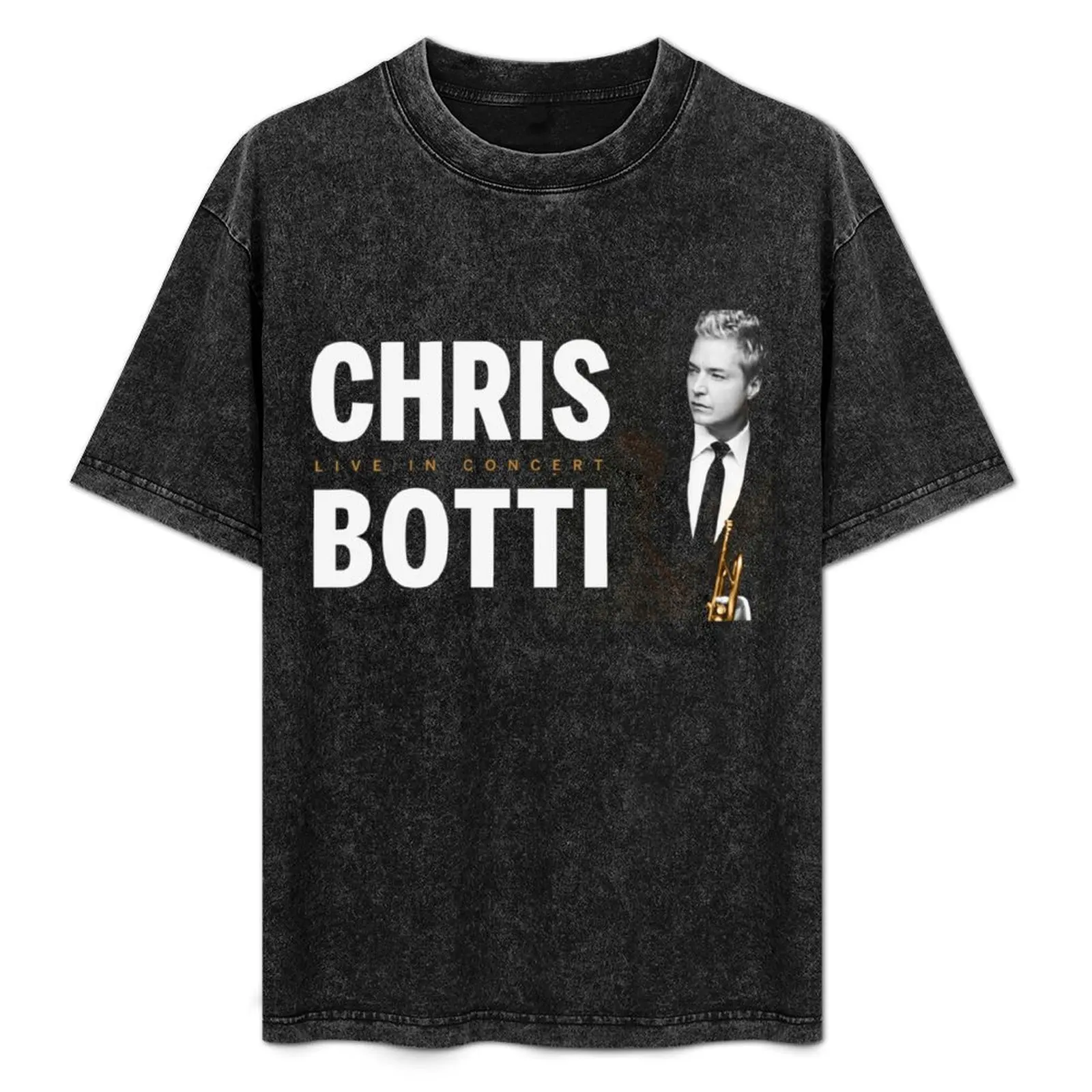 

CHRIS BOTTI TOUR 2021 T-Shirt Big and Tall Casual T-Shirt