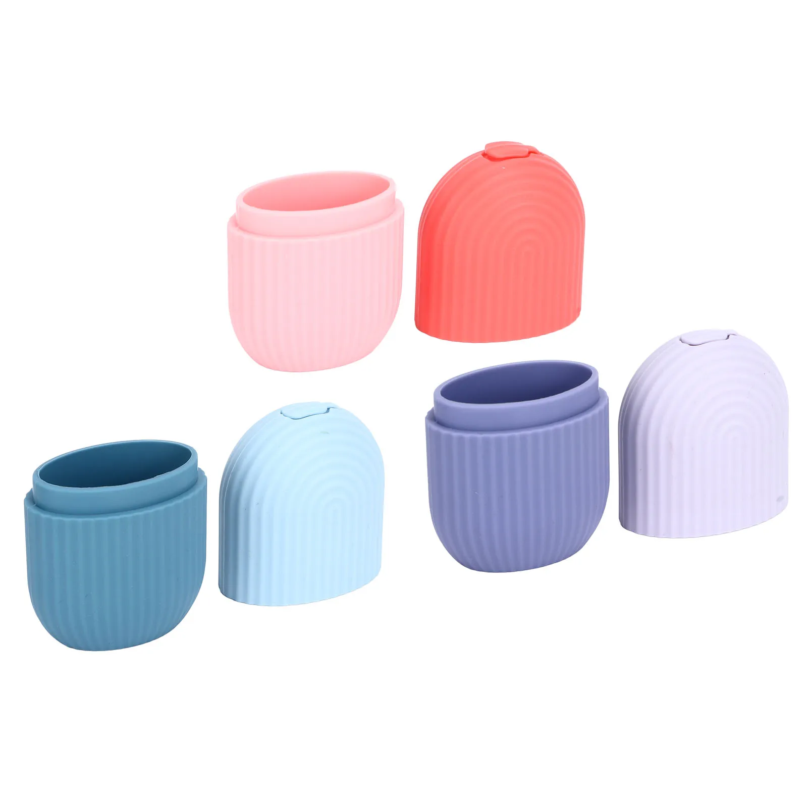 

Ice Face Mold Face Icer Pain Relief Nonslip Grip Silicone Easy for Face Massage Skin Care Facial Ice Mold Ice Holder for Face