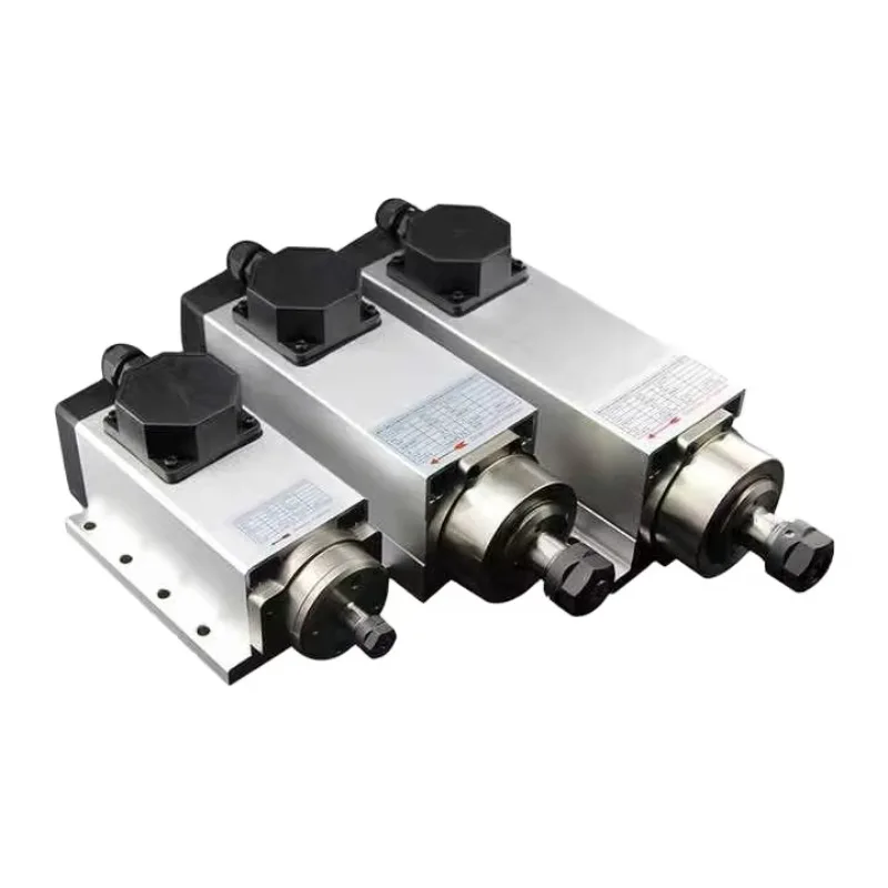 High Speed 3kw Spindle Motor Air Cooled Frequency 7.5kw Spindle Motor Air Cooled Sk30 Air Cooled Square Belt Spindle Motor Kit