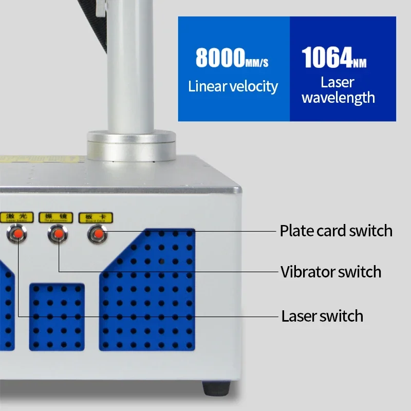 100W Raycus Fiber Laser Marking Machine with Ring Rotary Axis Optional 50W 30W 20W Metal Jewelry Engraver Cutter Upgrade 300MM