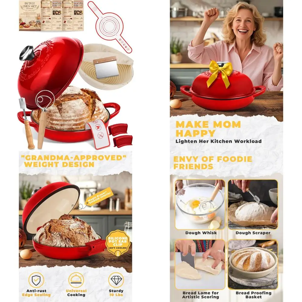 forno-olandese-in-ghisa-smaltata-con-coperchio-per-cottura-del-pane-capacita-6-litri-design-sfumato-rosso-kit-completo-di-avviamento-per-lievitazione-lieve-i