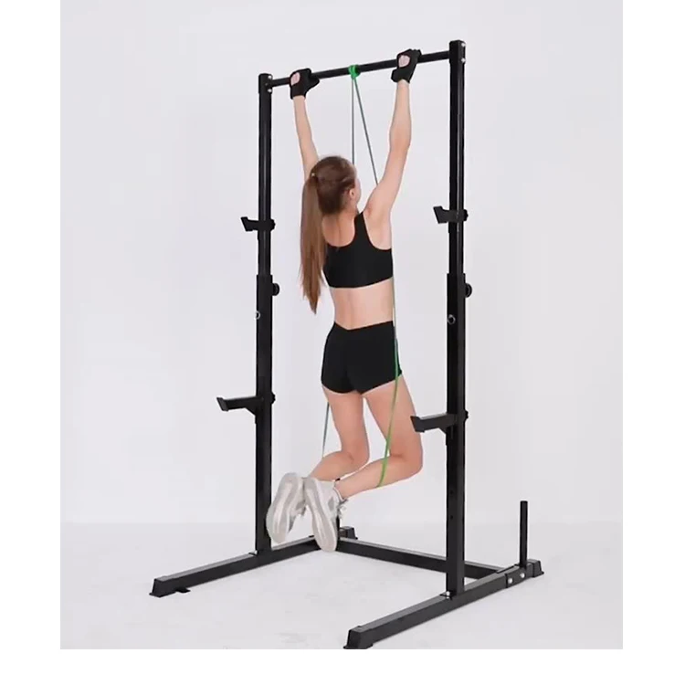 Barbell Rack Adjustable Squat Stand Dipping Station Gym Equipment Weight Bench Press Stand