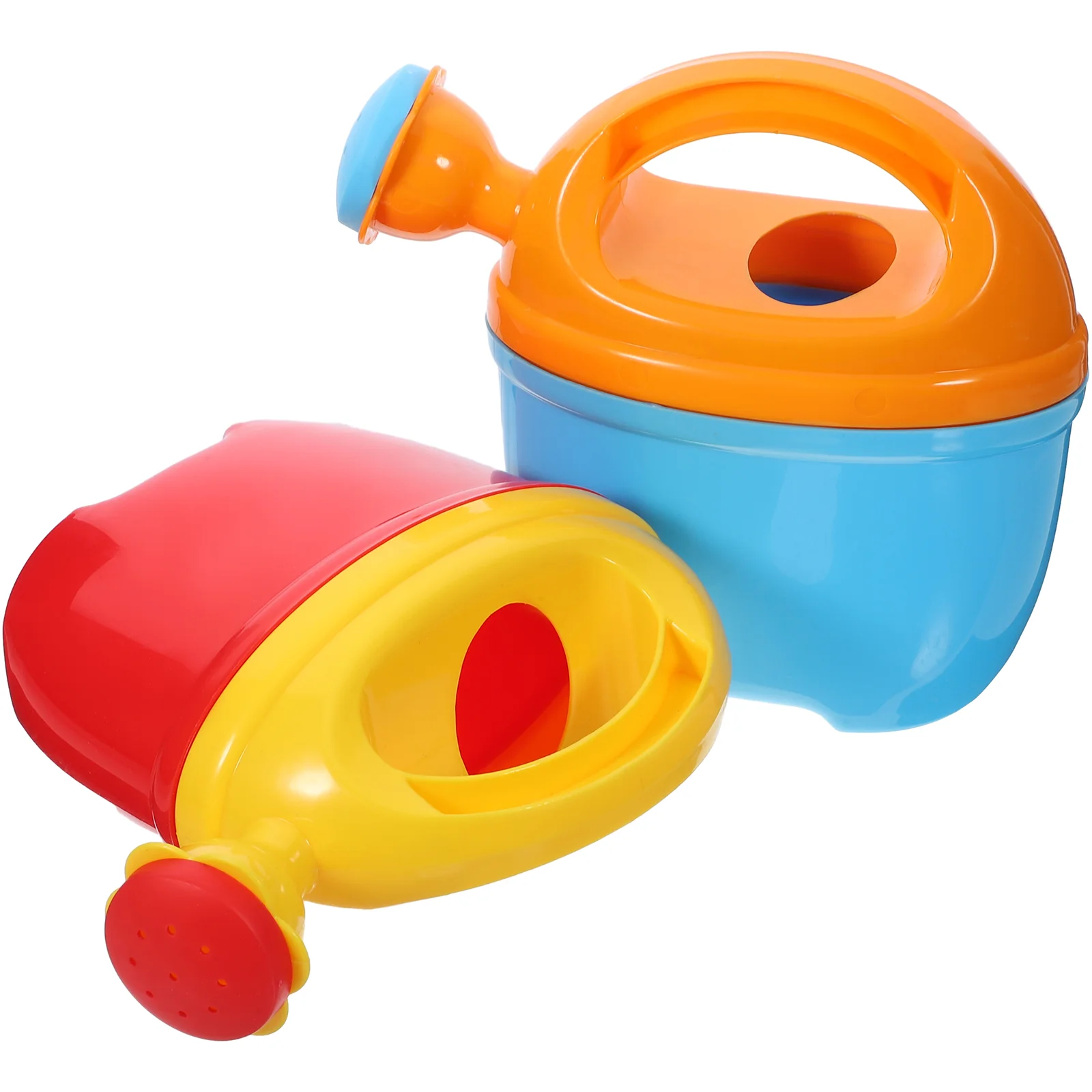 

2 Pcs Outdoor Toys Watering Bottle Cans for Children Cartoon Small Lovely Bathing Baby