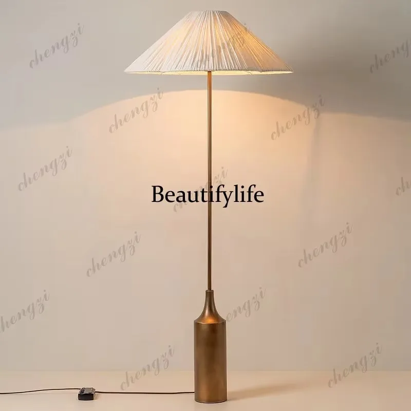 E182 French medieval floor lamp modern, art model house, bed and breakfast, bedroom study, vertical lamp