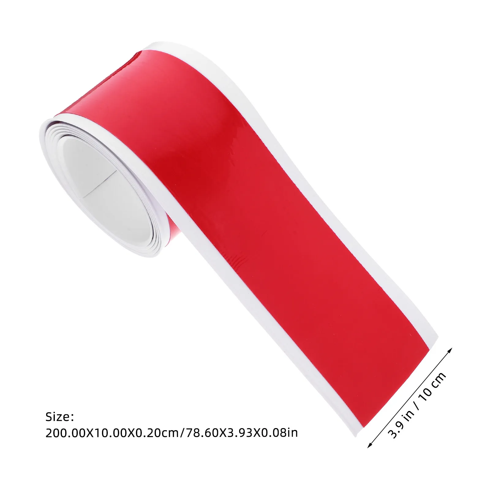 Rodapé de PVC 1 Rolo Autoadesivo Flexível para Decoração de Parede de Quarto