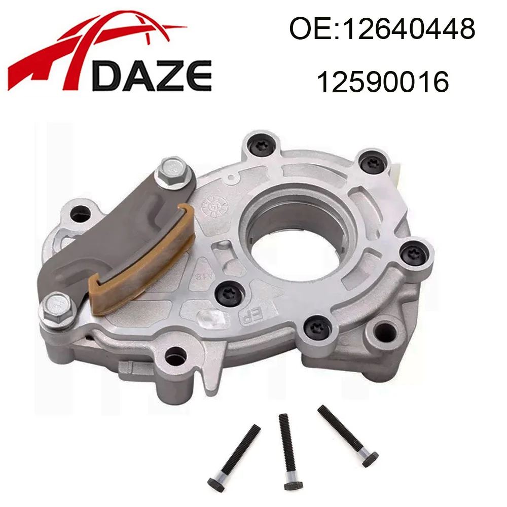 DAZE 12640448 12590016 Engine Oil Pump For Buick Lacrosse Cadillac ATS CTS SRX XTS Chevrolet Camaro Impala GMC Acadia Pontiac G6