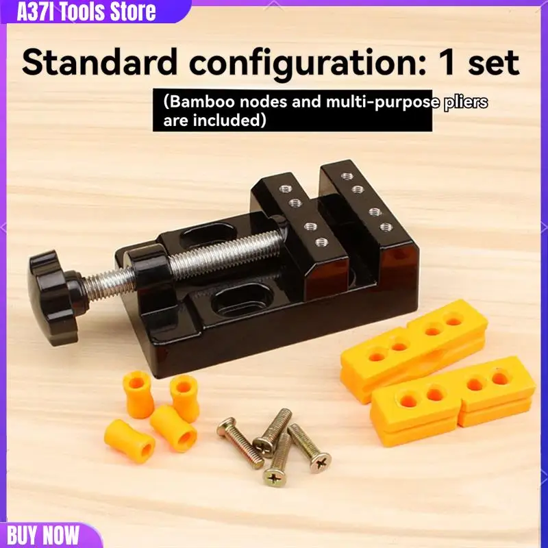 

Universal 57Mm Adjustable Mini Jaw Bench Clamp Drill Press Fixed Table Vise DIY Sculpture Craft Hand Fixed Repair Tool-[A37I]